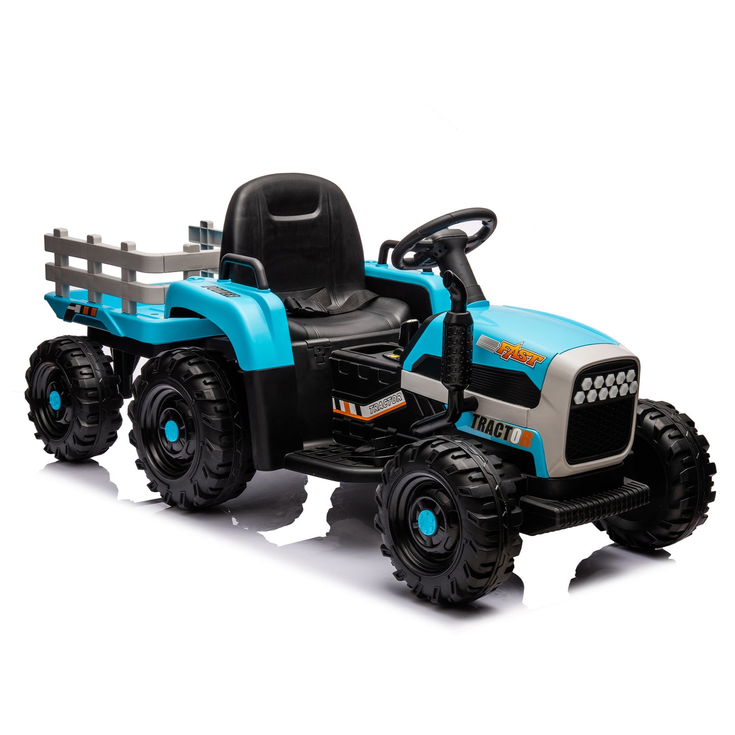 Blue Thunder Tractor Ride-On