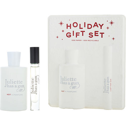 Juliette Has A Gun Variety Set | 2-Piece Fragrance Set Includes Not A Perfume Eau de Parfum Spray 3.3 oz & Lust for Sun Eau de Parfum Spray 0.25 oz Mini