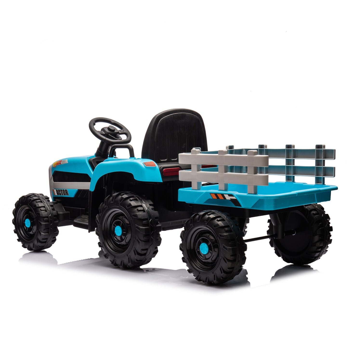 Blue Thunder Tractor Ride-On