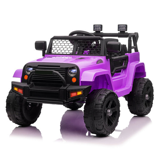 Purple Thunder Ride-On Jeep