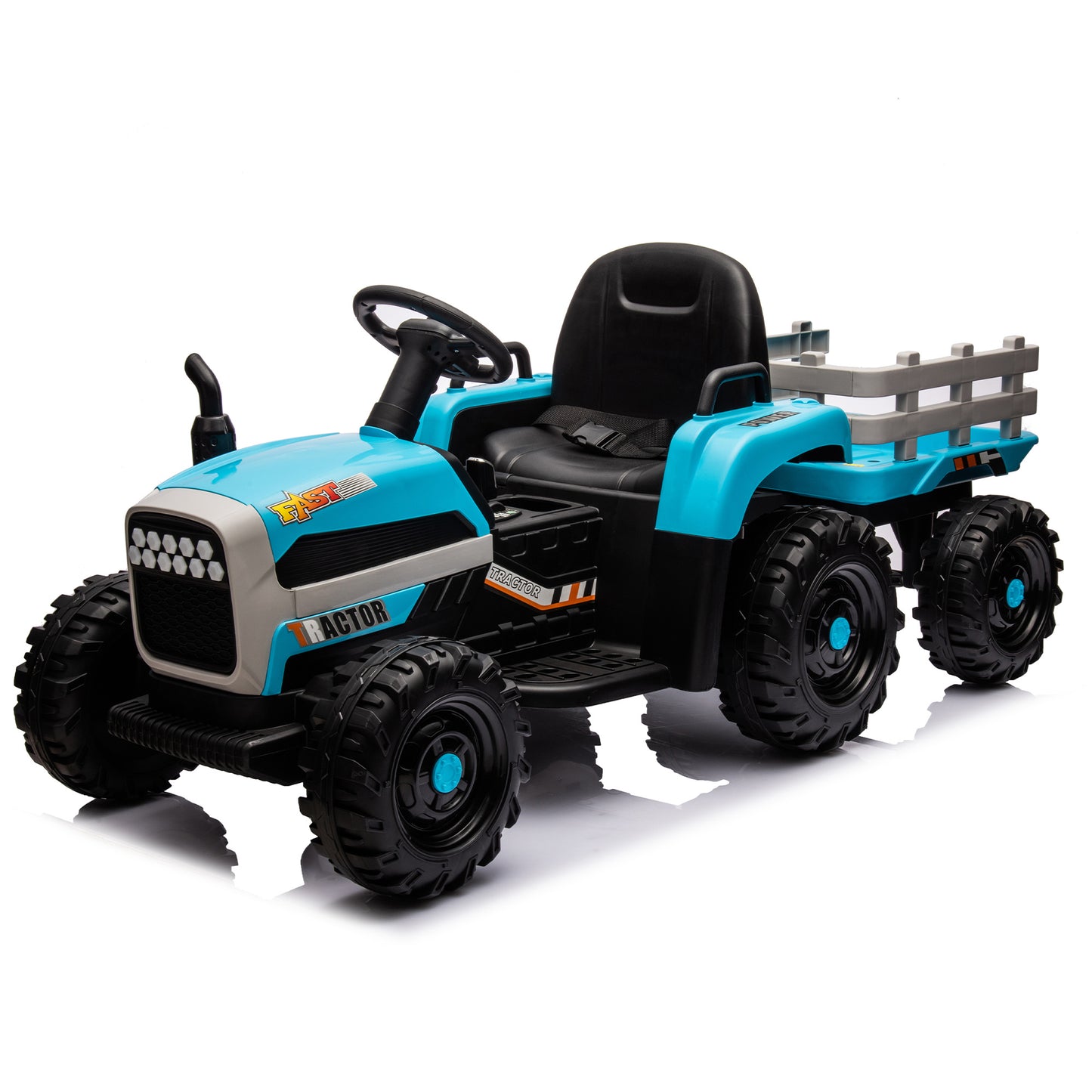 Blue Thunder Tractor Ride-On