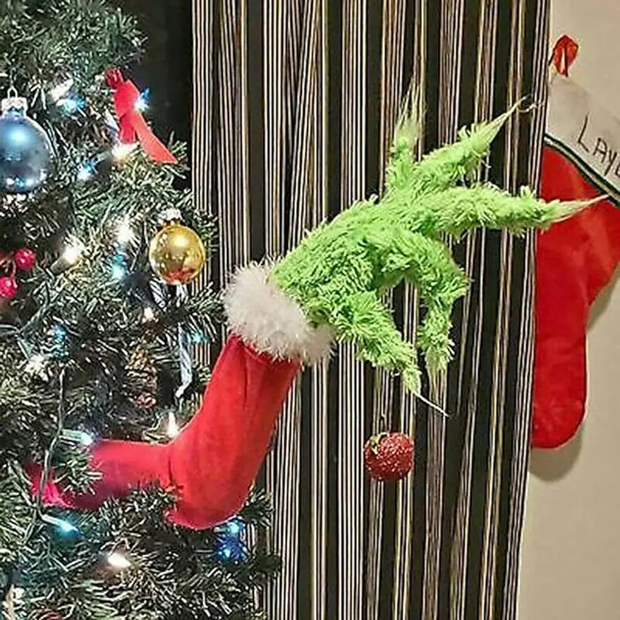 Grinch Arm for Christmas tree