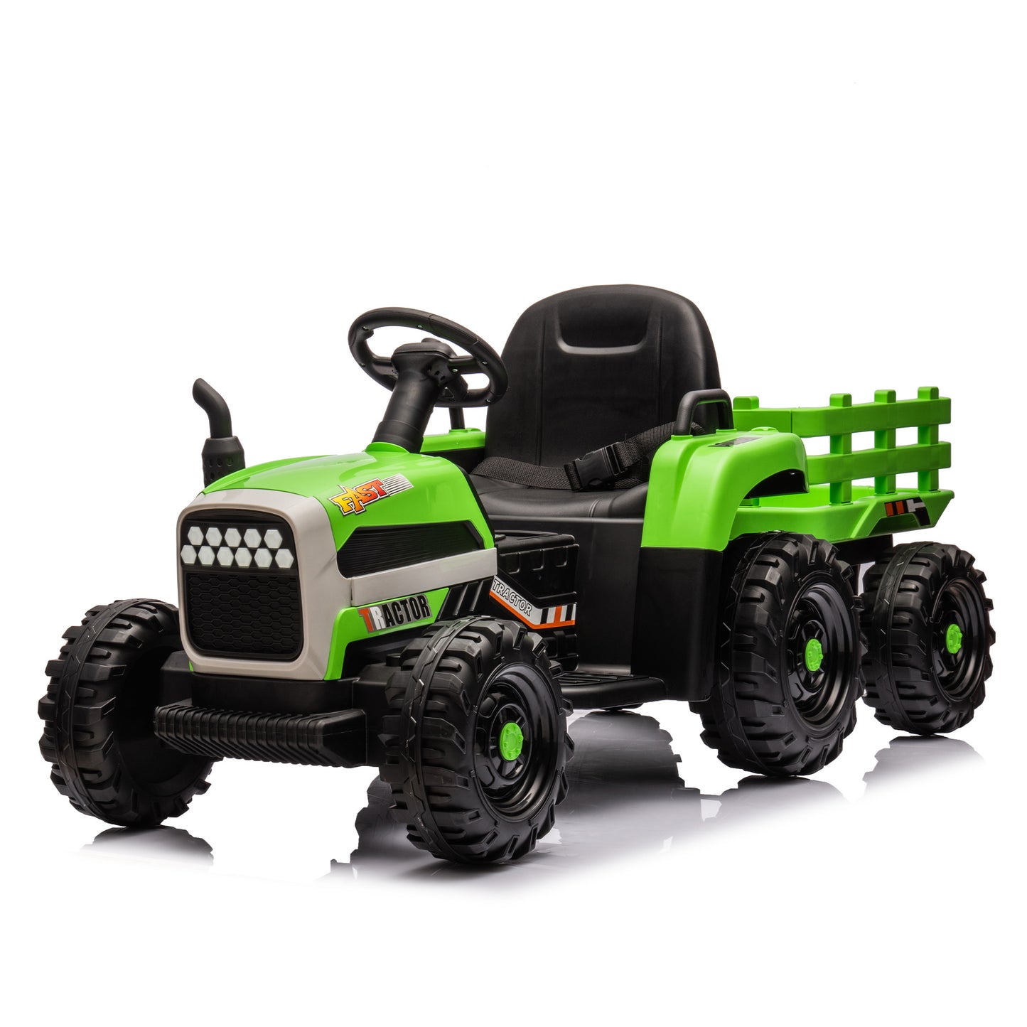 Green Tractor Ride-On