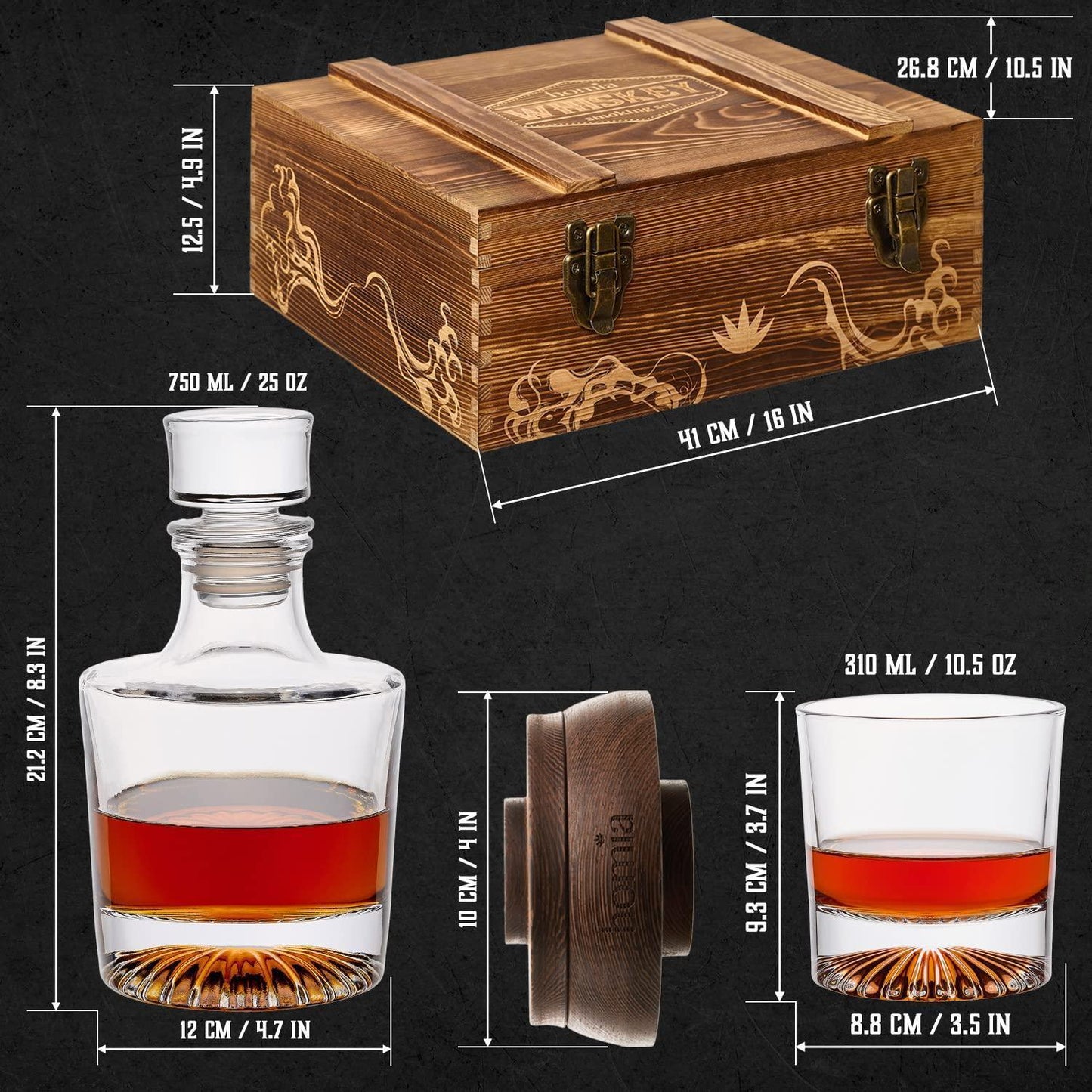 SmokeFusion: Whiskey Smoker & Glass Set