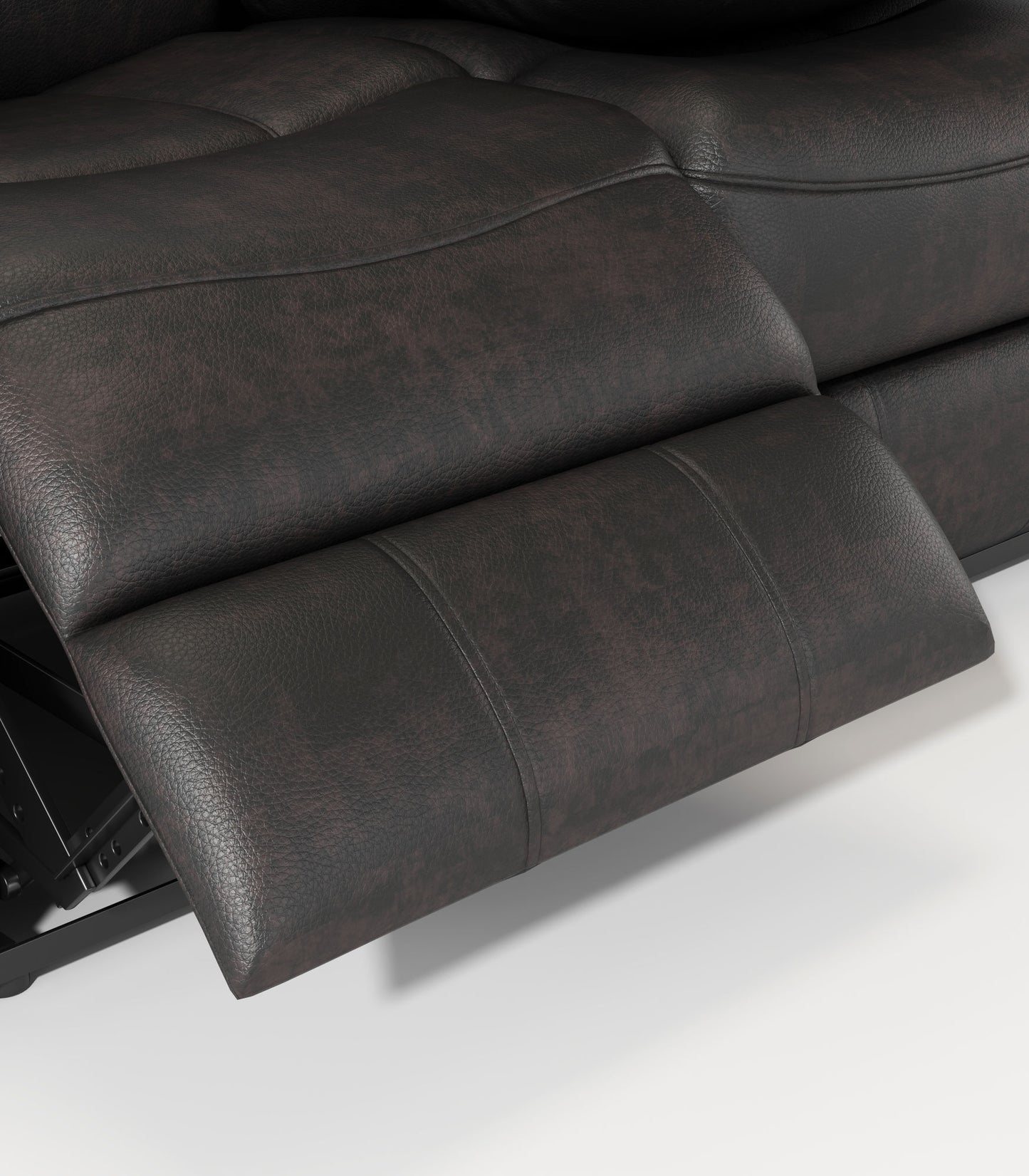 3-Seat Recliner Sofa - Espresso