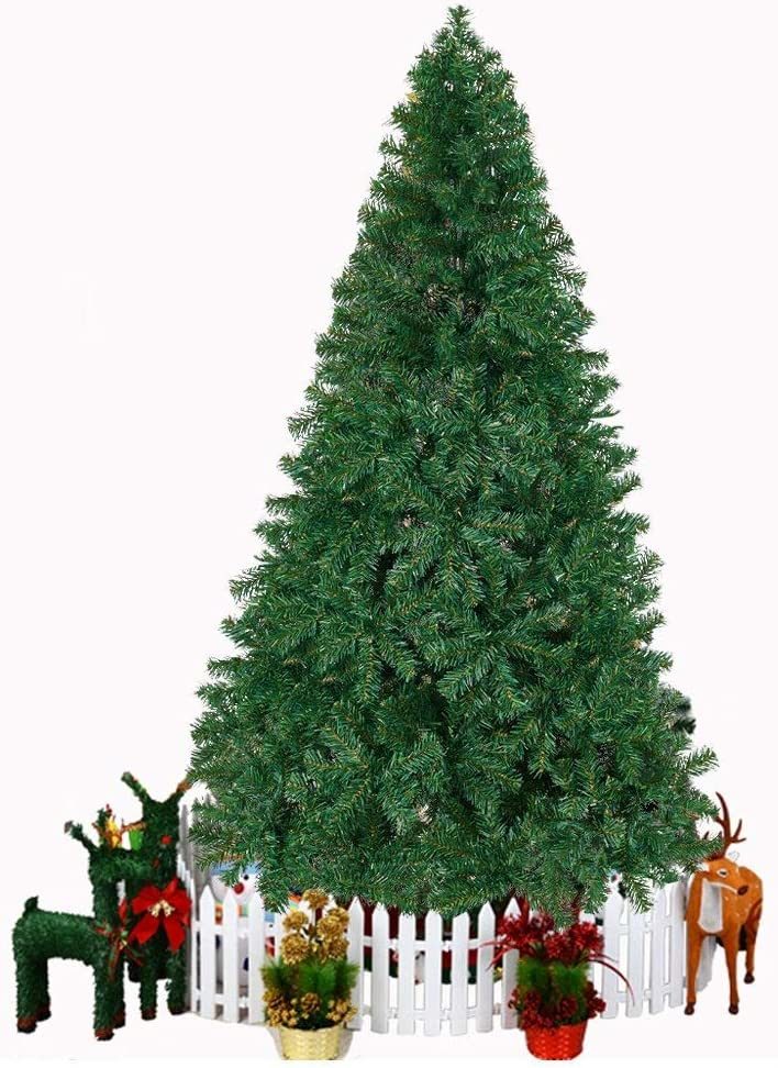 10' Premium Spruce Artificial Christmas Tree with Metal Stand - Green