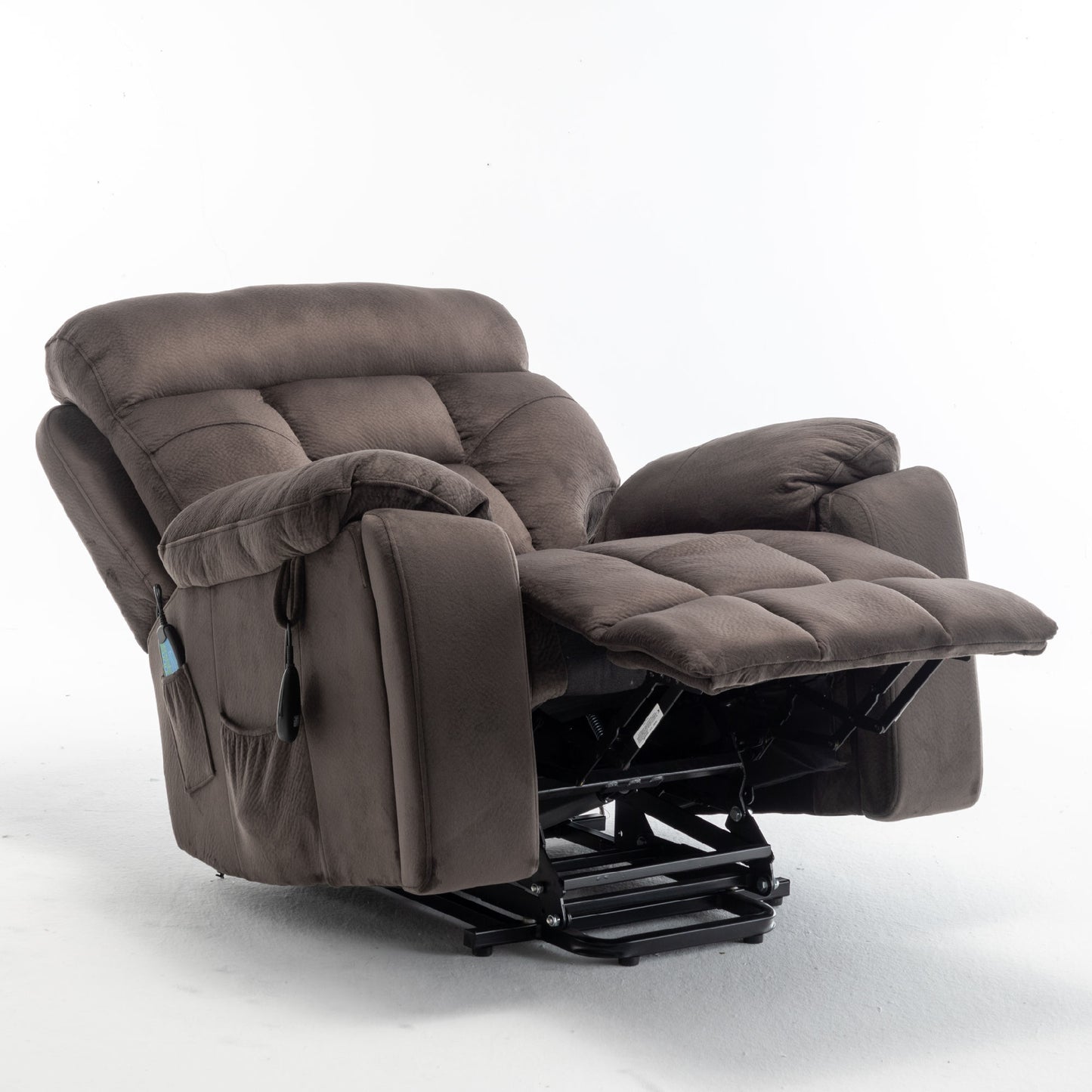 Recliner Lift Chair Relax in Style - Antique Brown