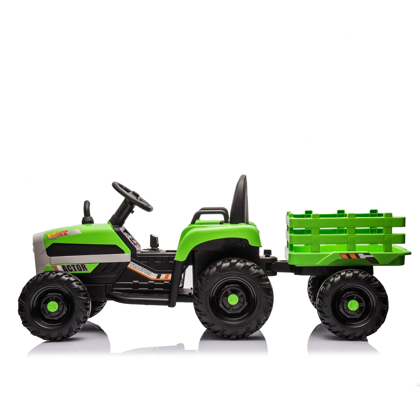 Green Tractor Ride-On