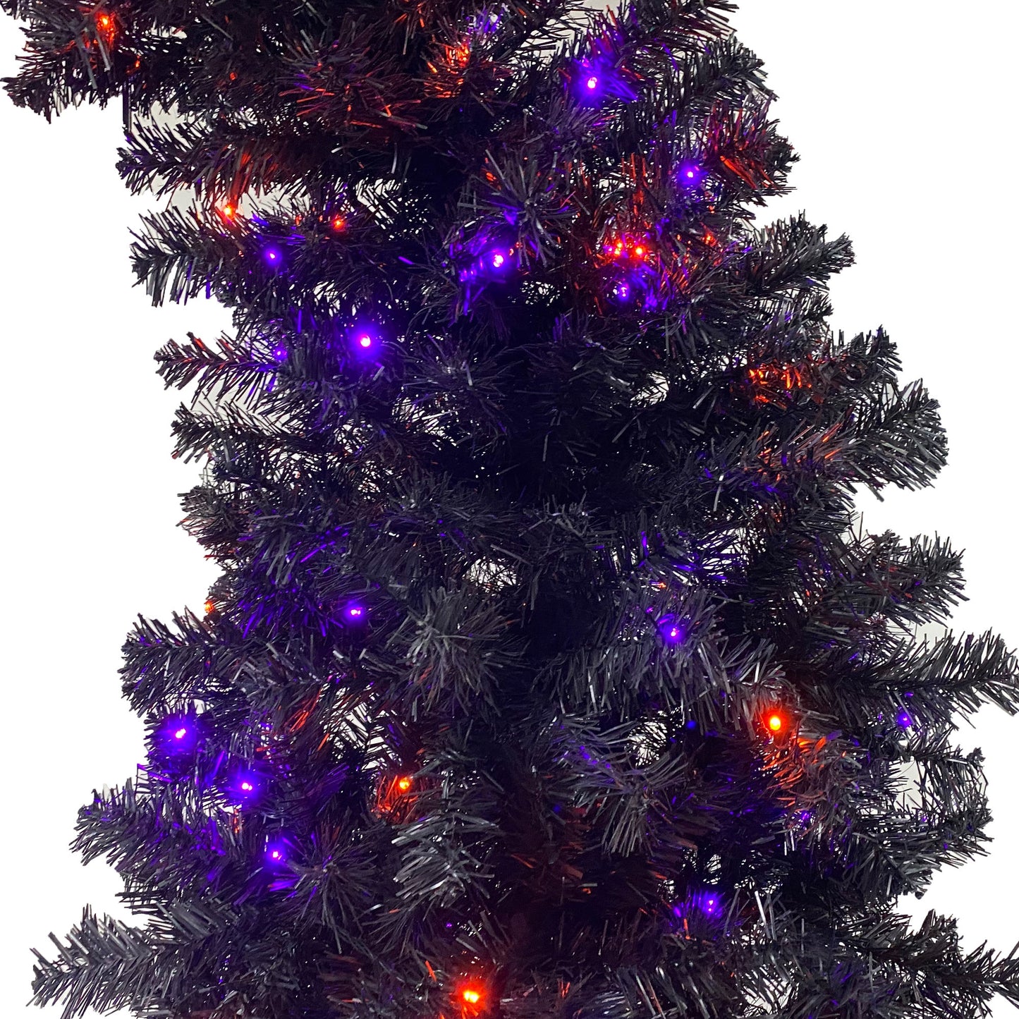 6FT Artificial Fir Bent Top Halloween Christmas Tree