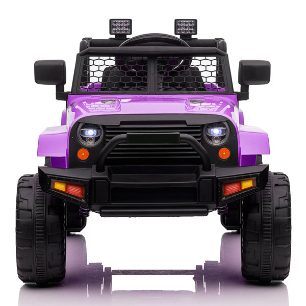 Purple Thunder Ride-On Jeep