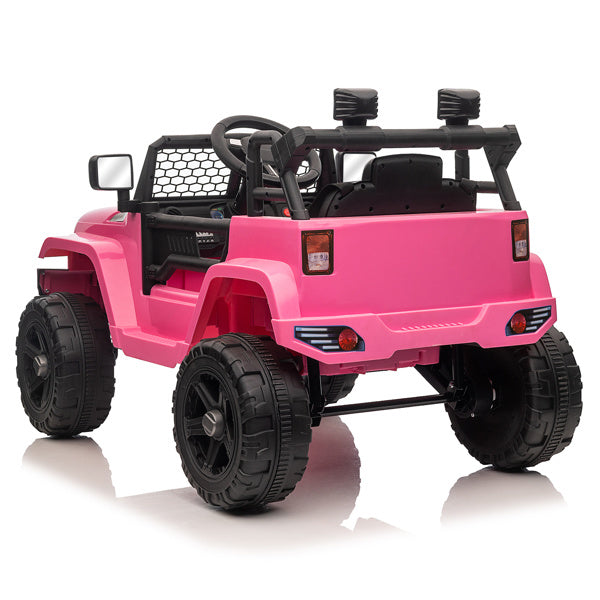 Pink Racer Ride-On Jeep