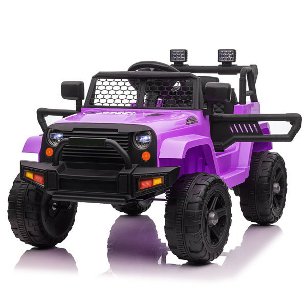 Purple Thunder Ride-On Jeep