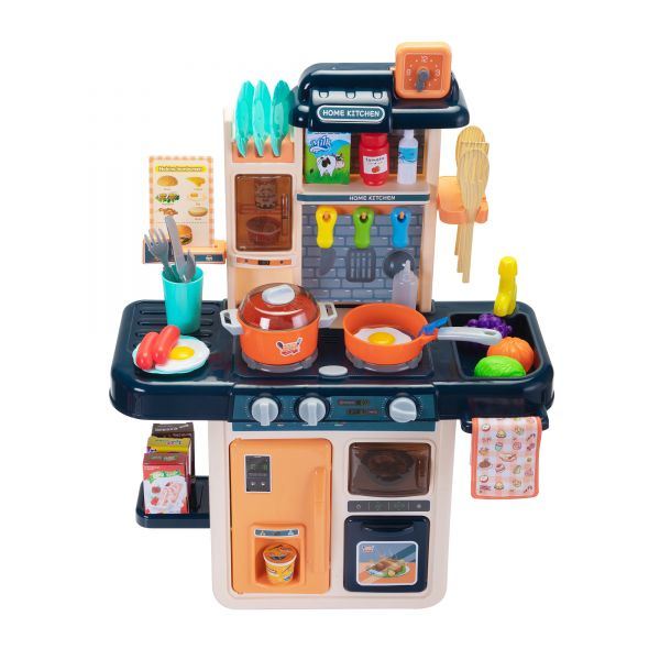 Chef Kitchen Toy Set - Color-Changing Food, Oven, Sink, & 42 Accessories for Kids | Educational & Fun