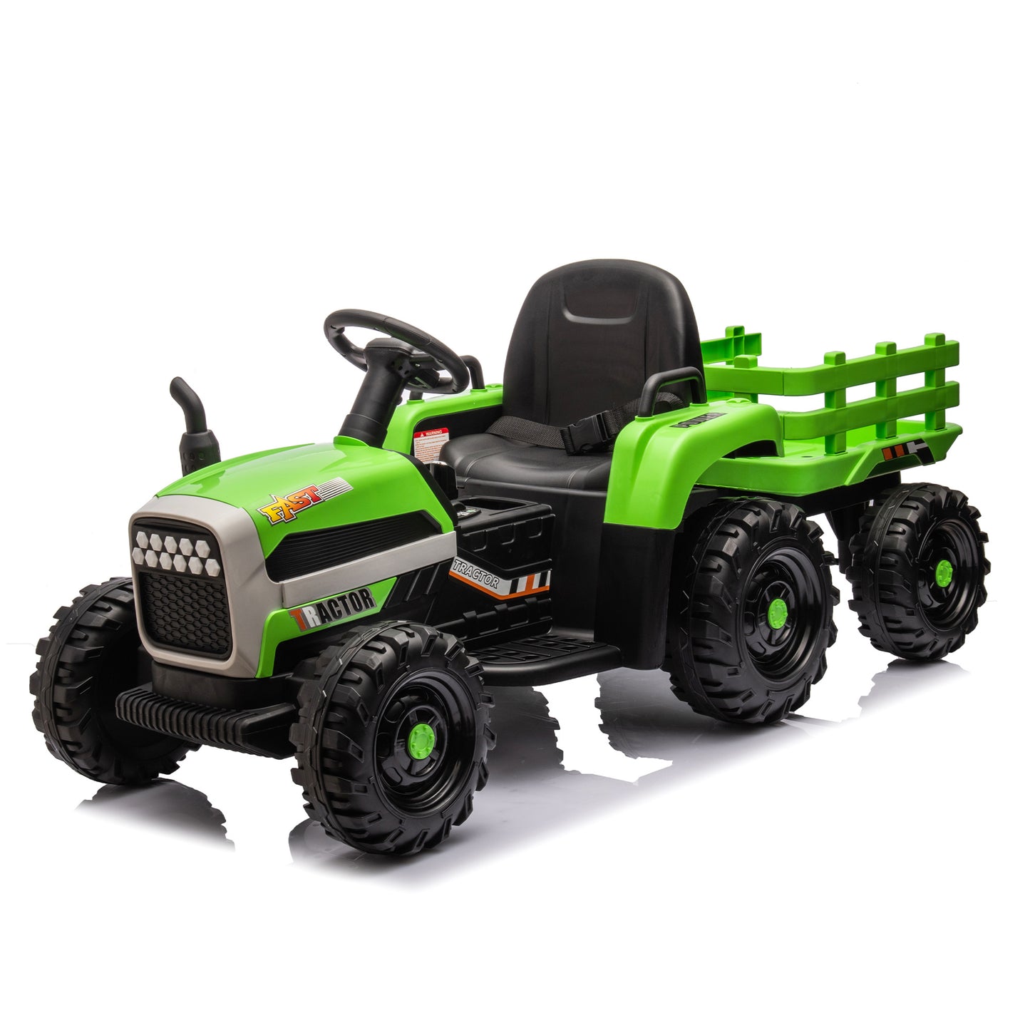 Green Tractor Ride-On