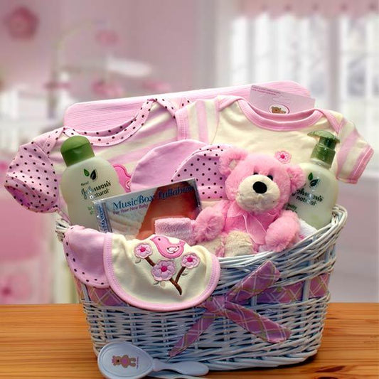 Pure Joy Newborn Bliss Girl's Basket