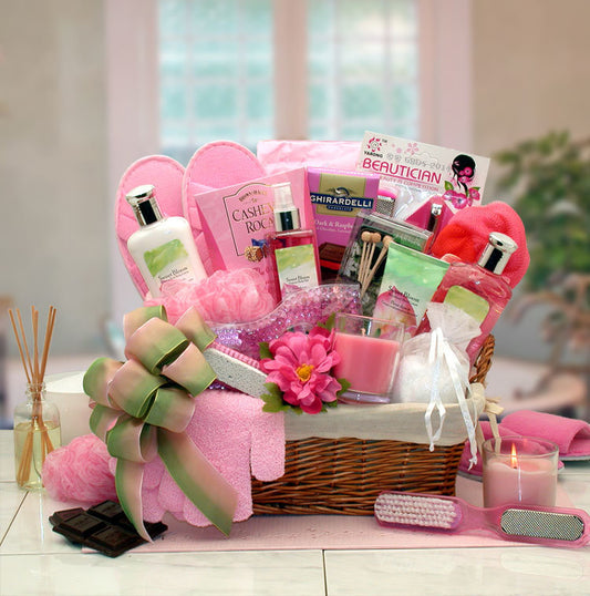 Sweet Blooms Luxe Spa Basket